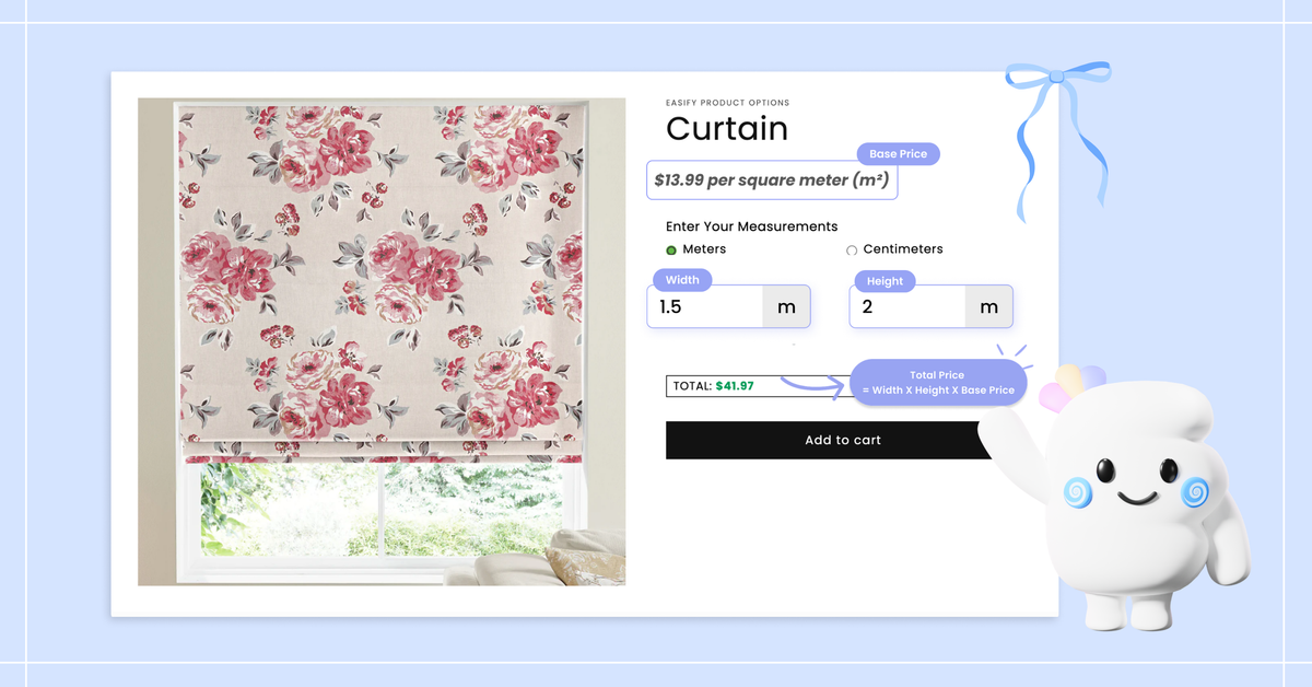 How Do I Sell a Product Priced by the Meter or by Dimensions on Shopify?