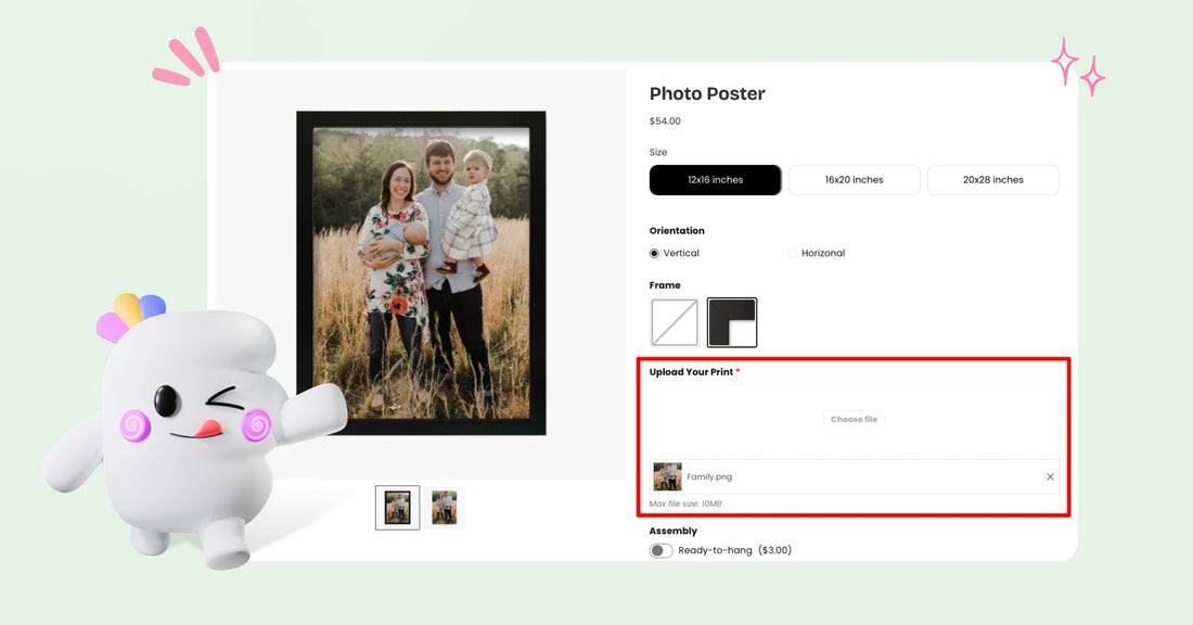 How Do I Let Customers Upload Their Own Design for a POD Product