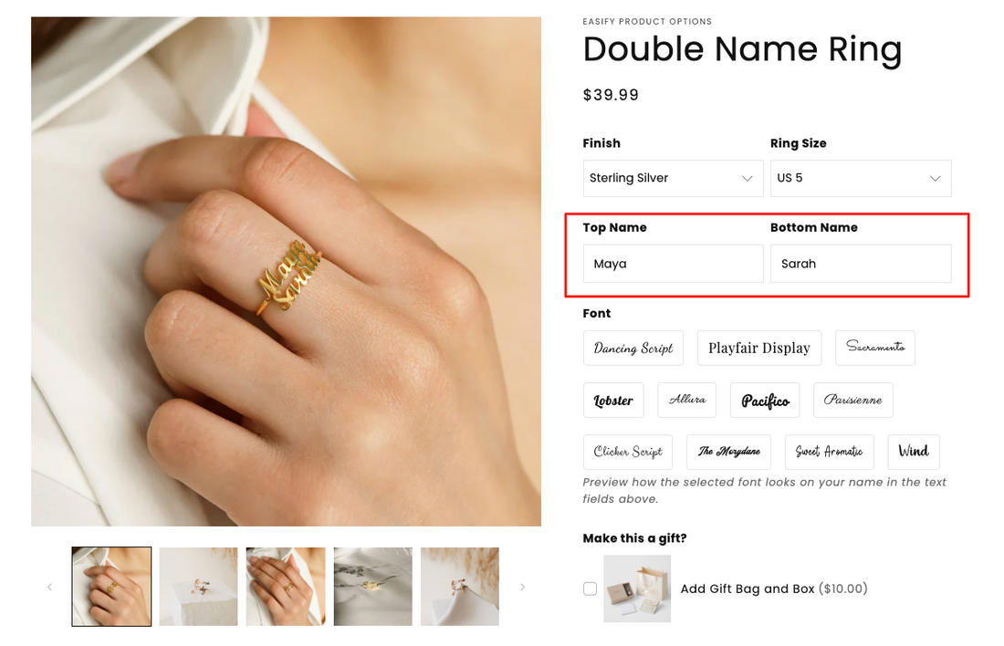 How to View Customer Custom Text Fields in Shopify Orders