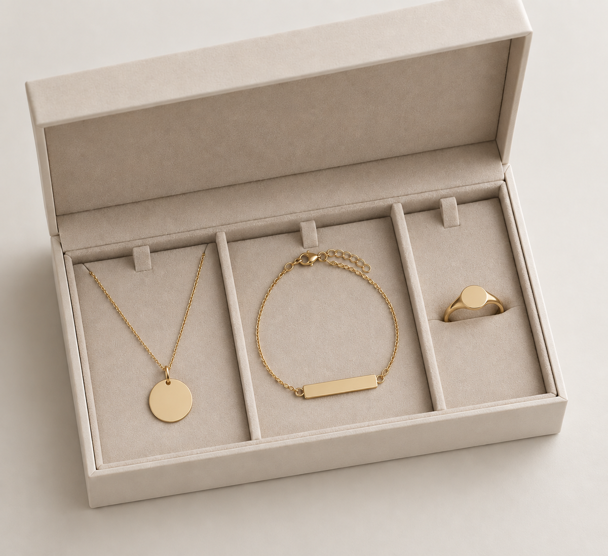 Set of 3 Engraved Jewelry