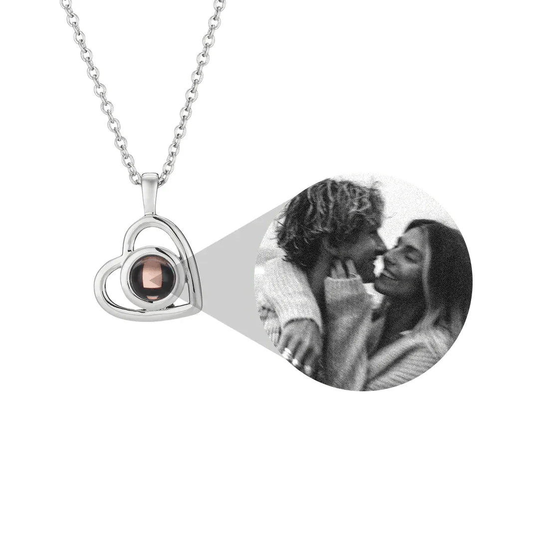 Heart Photo Necklace