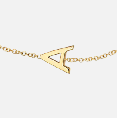 Plain Gold Letters
