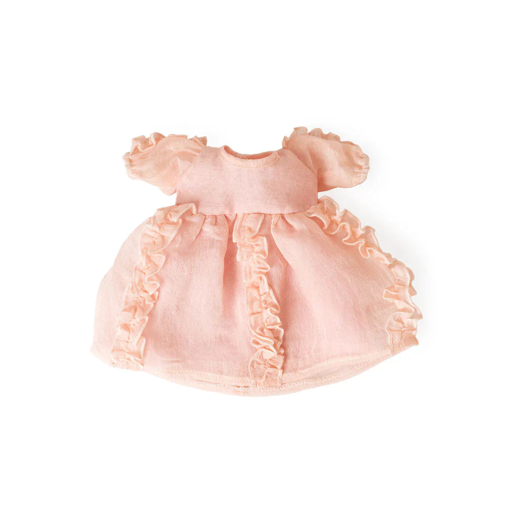 Pink Ruffle Gown