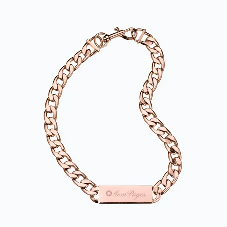 Engravable Silver Bracelet
