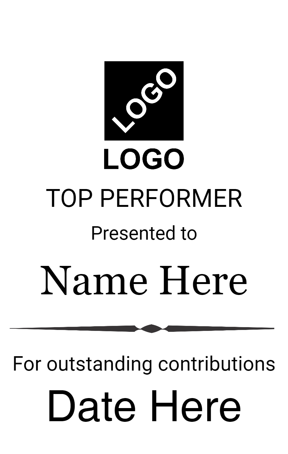 Logo with Separator