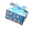 Cake Gift Box For Baby Shower Blue Sparkles