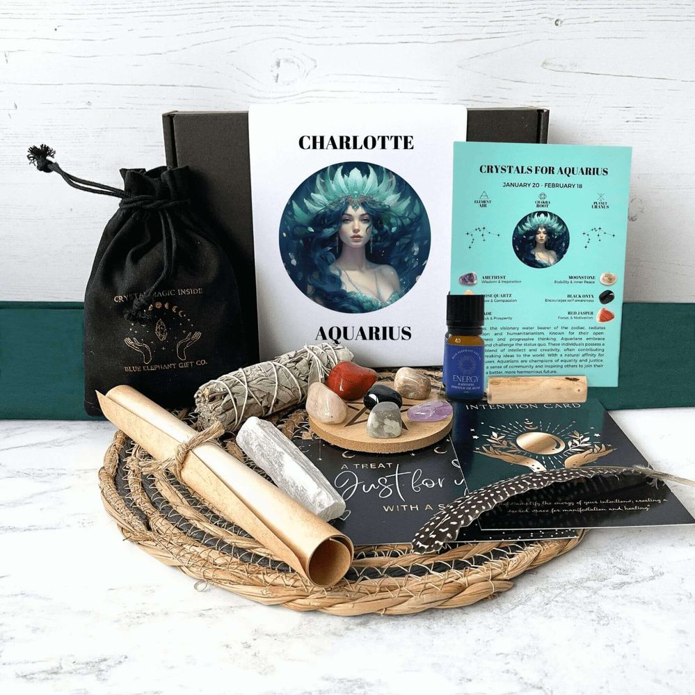 AQUARIUS ZODIAC RITUAL SET