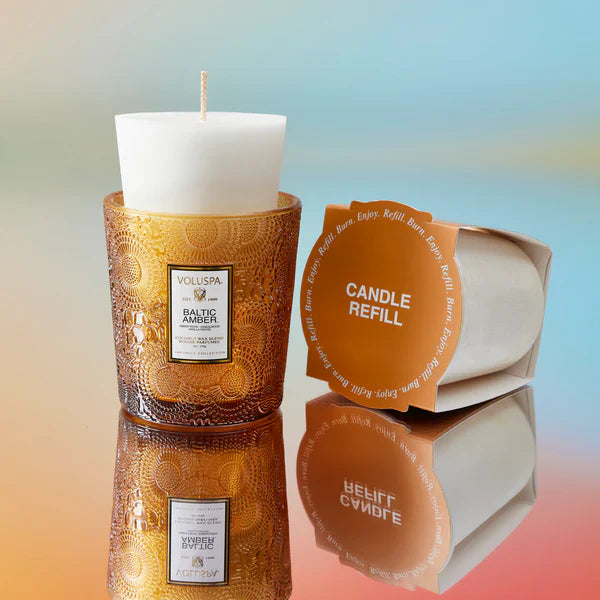 Refillable candles