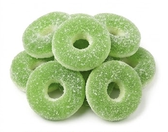 Sour Green Apple Rings