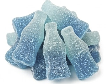 Fizzy Blue Bottles
