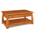 QW Amish Boulder Creek Coffee Table w/ Optional Lift Top