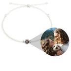 Circle Photo Bracelet