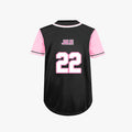 Custom Jersey with Stroke Effect