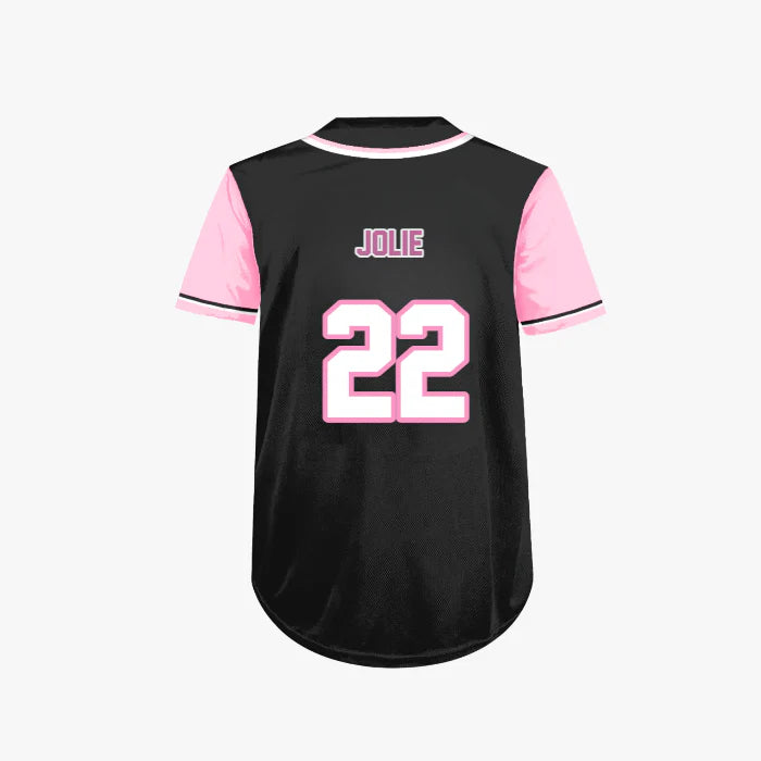 Custom Jersey with Stroke Effect