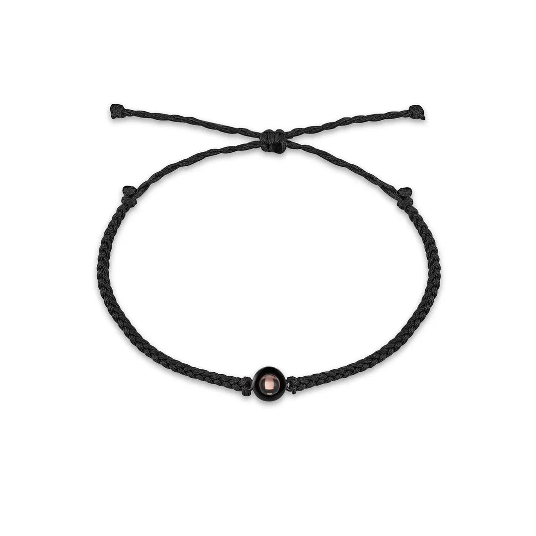Circle Photo Bracelet