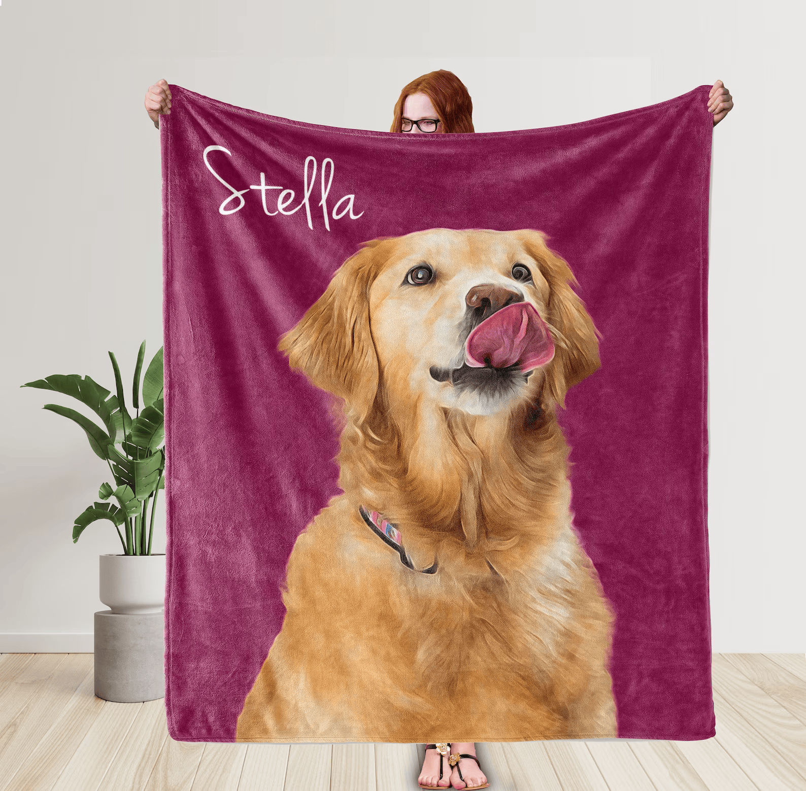 Custom Pet Blanket