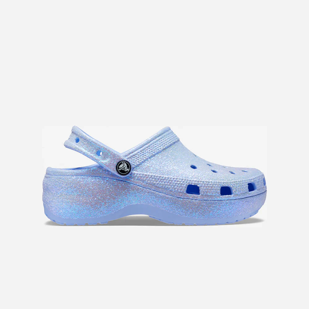 Classic Platform Glitter Crocs