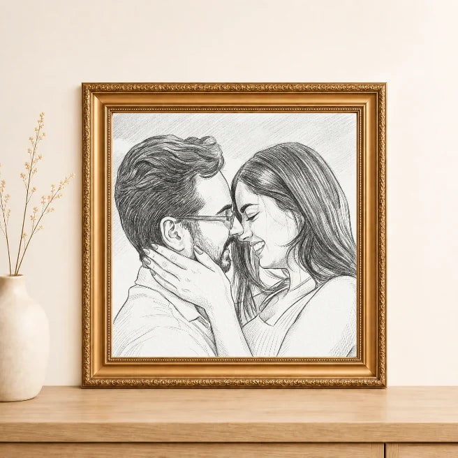 Personalized Sketch Portrait (Sketch Effect)