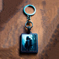 Custom Engraved Photo Film Keychain KC14