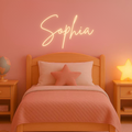 Custom Neon Sign with Neon Effect