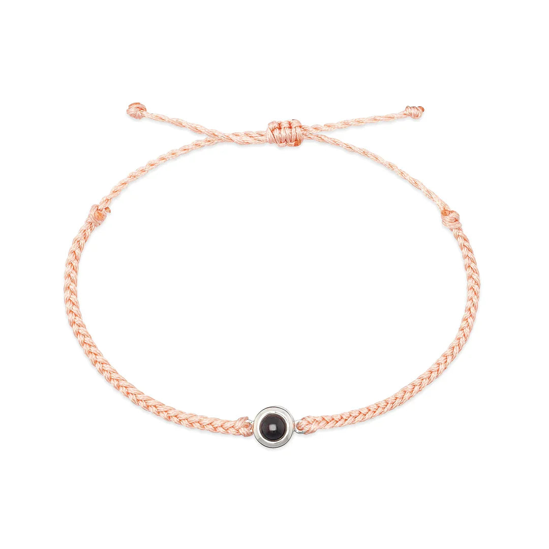 Circle Photo Bracelet