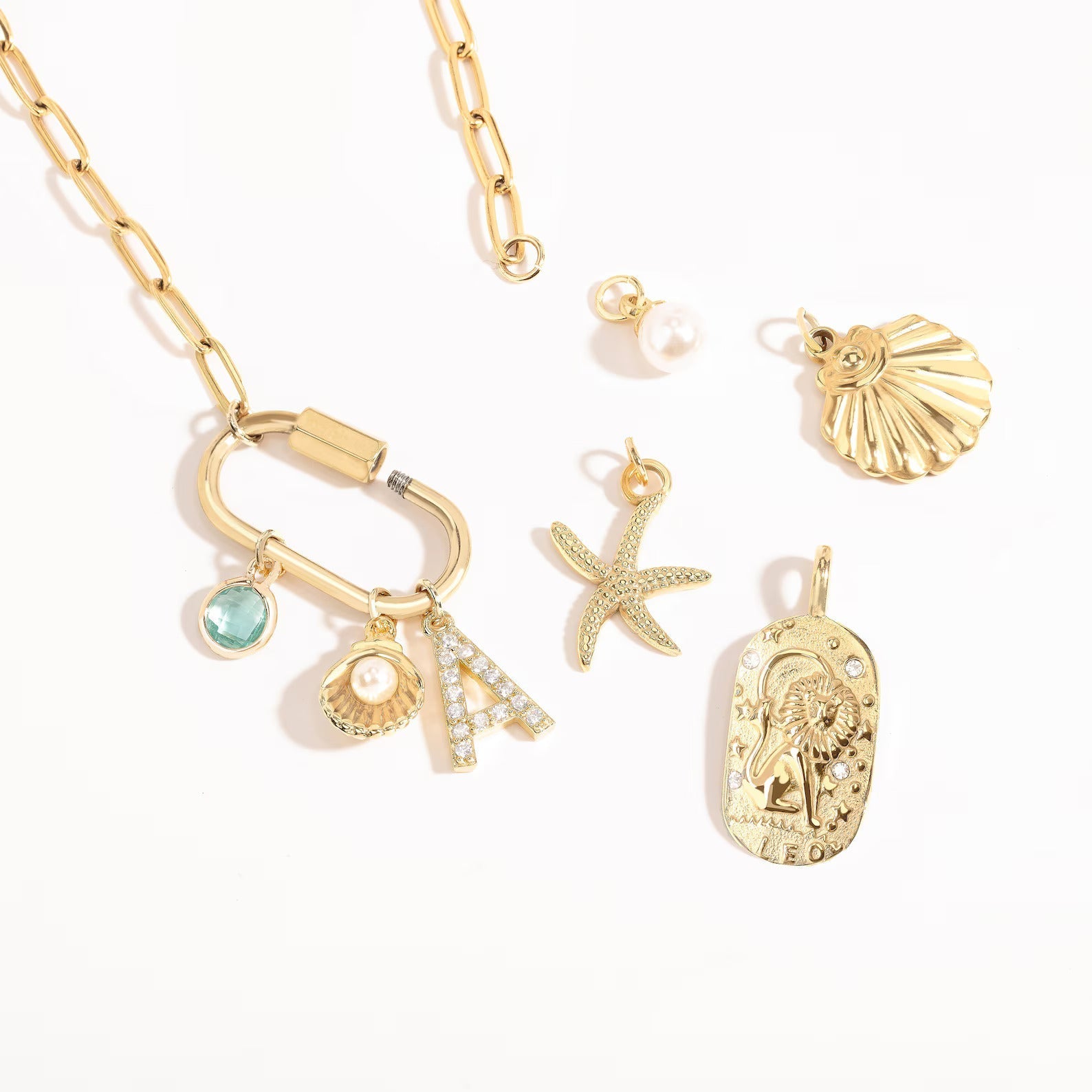 Trendy Charm Necklace