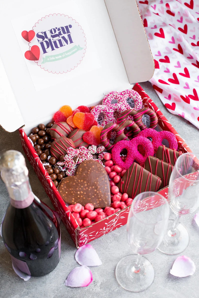 Happy Valentines Day Candy Gift Box