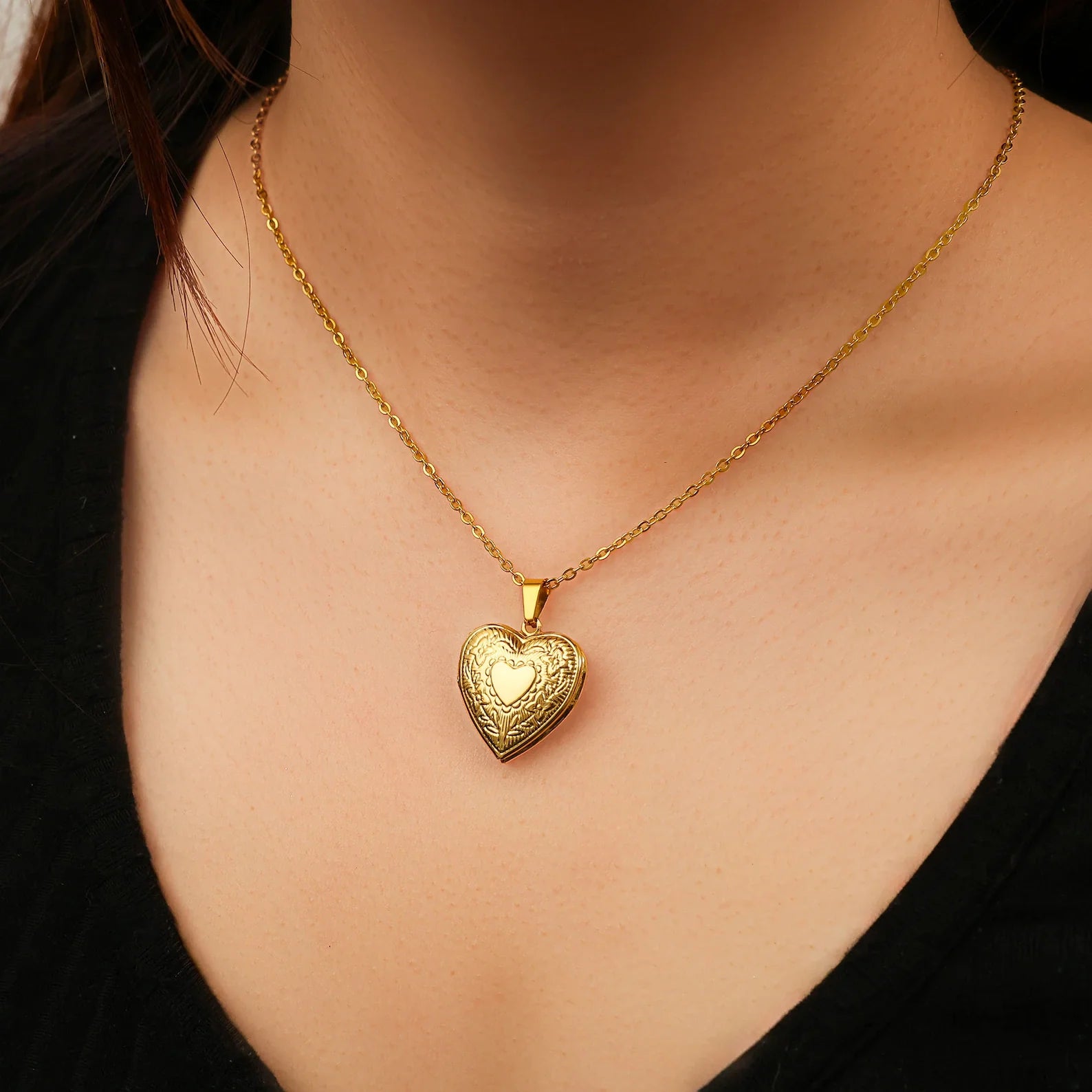 Photo Locket Necklace