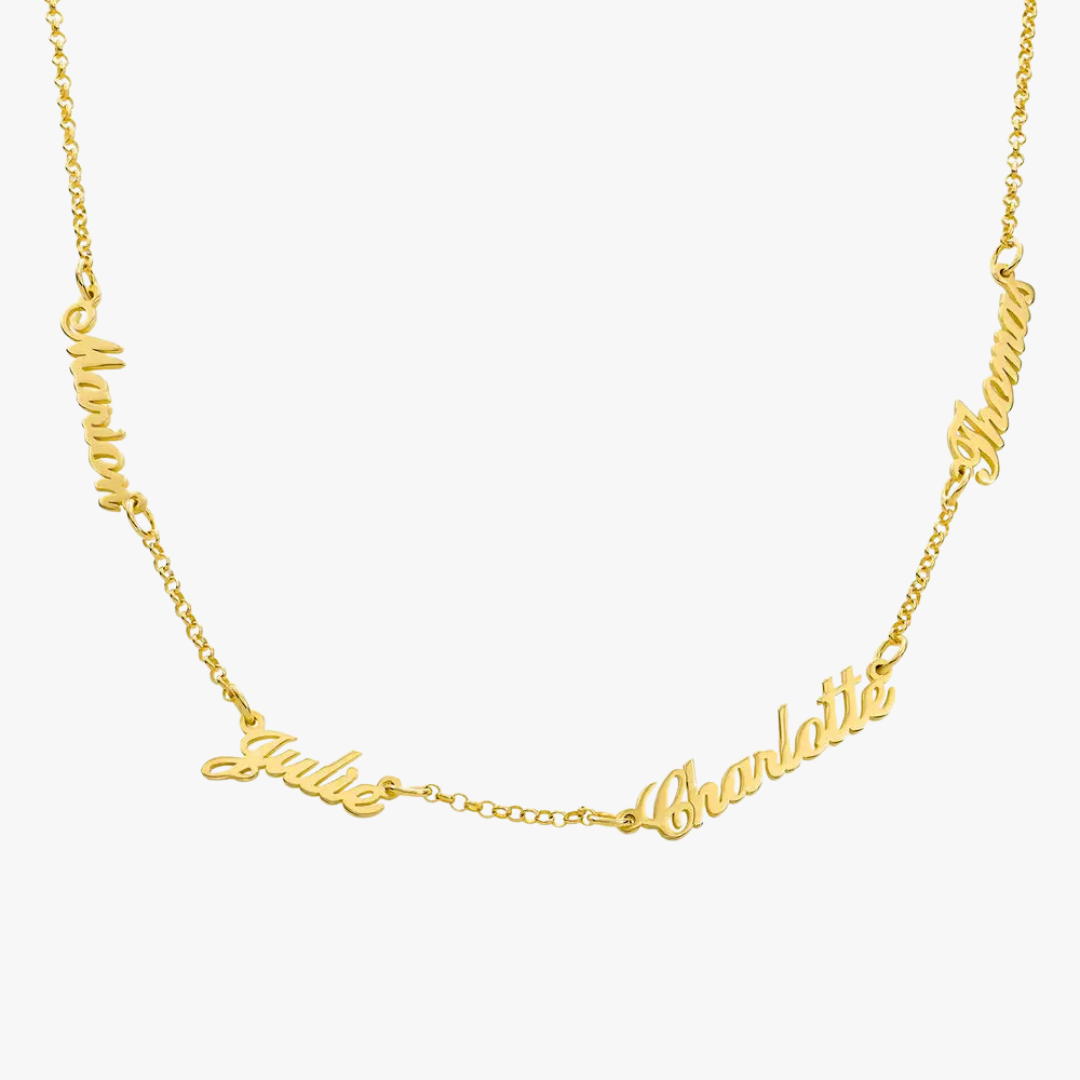Multiple Name Necklace