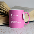 Name Definition Mug