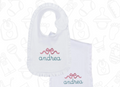 Bib & Burp Set