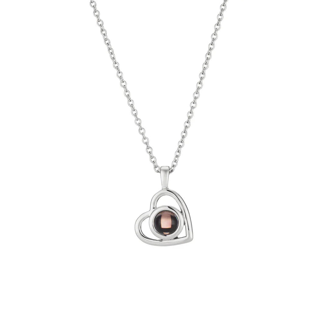 Heart Photo Necklace
