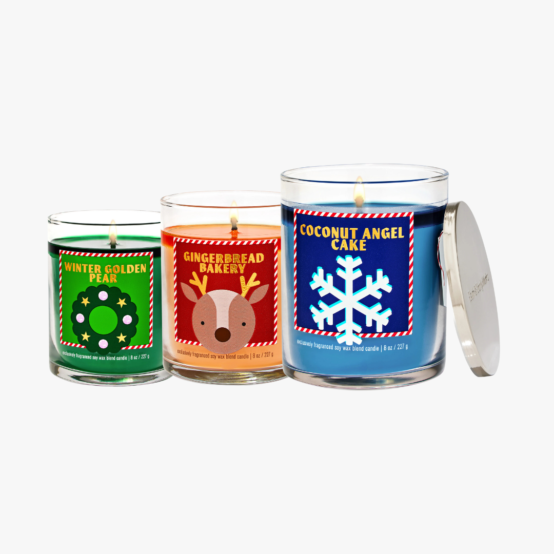Candle Trio Set