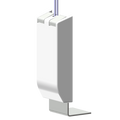 Klebehalter F weiß